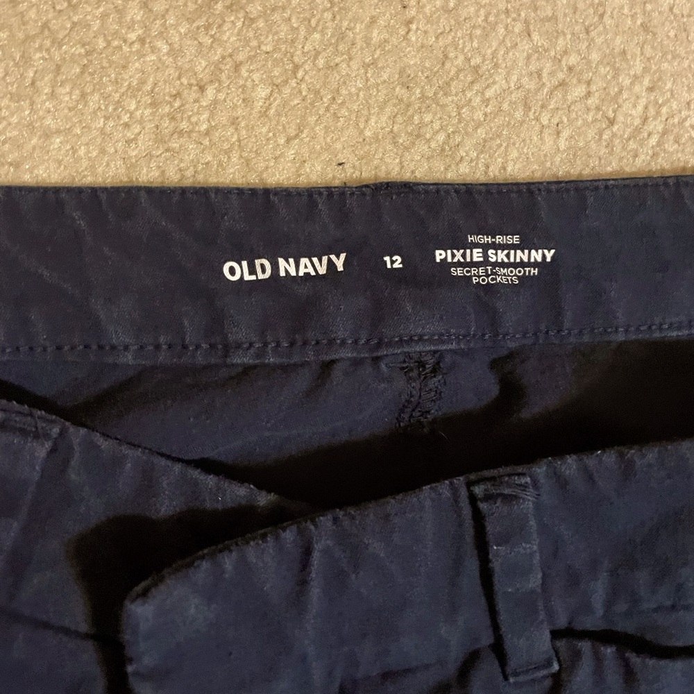 Old Navy women’s  Dark Blue Chinos